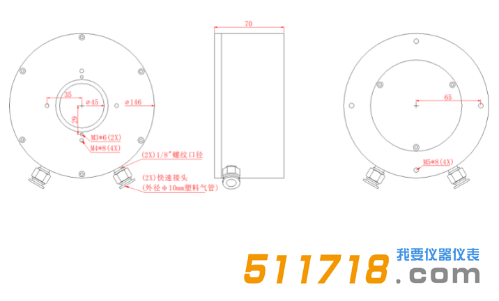 W10K-PT-45水冷型激光功率計探頭產品規格.png